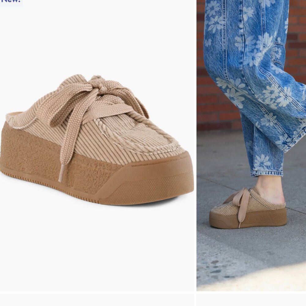 BC Footwear Evolution platform mule, size 7.5